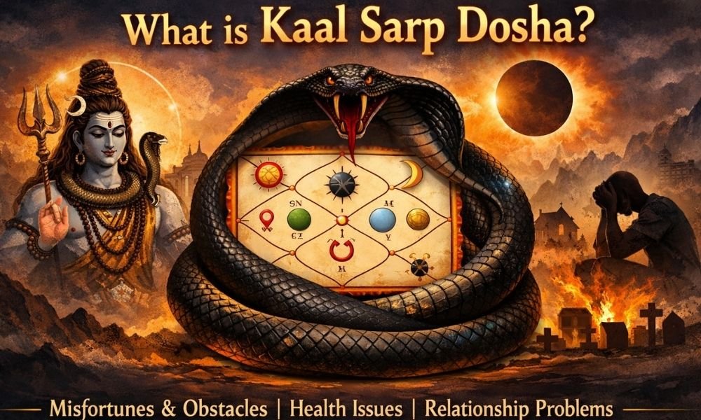 Read more about the article काल सर्प दोष से क्या होता है? प्रभाव, लक्षण और निवारण उपाय जानें
